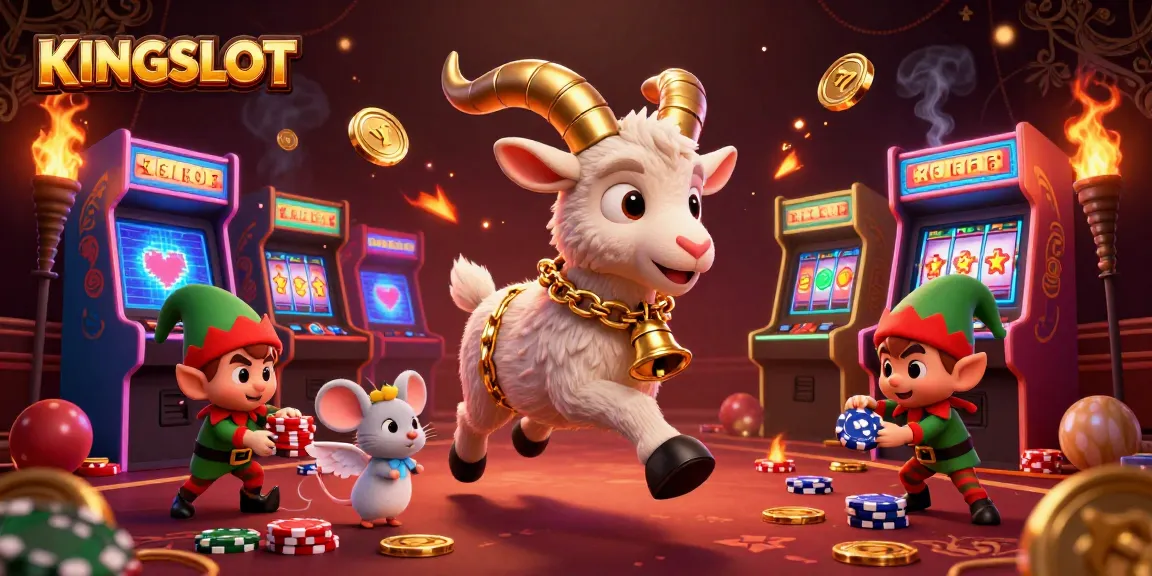 KINGSLOT menawarkan suasana kasino dengan gremlin nakal mencuri chip poker di balik karakter yang menakutkan.