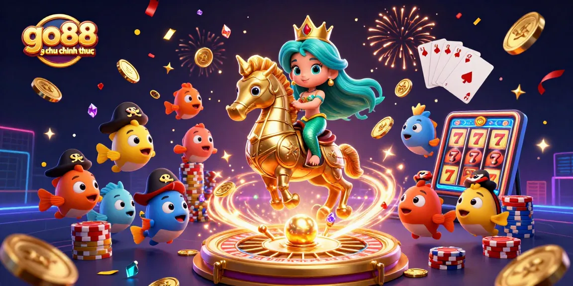 Experience the excitement of go88 trang chu chinh thuc with vibrant characters and dazzling casino elements.