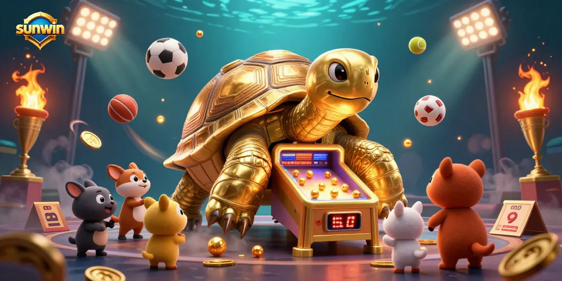 Experience excitement with sunwin's engaging gaming scene featuring thrilling sports and casino elements.