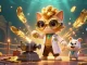 Experience the thrill of bk8 with mad scientist characters creating winning fortunes in a vibrant casino scene.